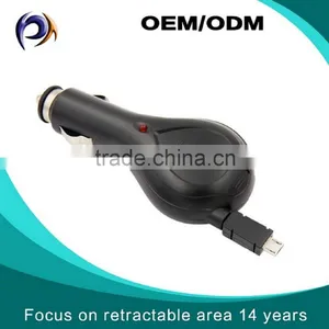 Bargain Price New Design Usb Car Charger With a Built in Micro Usb Cable for Android in Car thumbnail-1