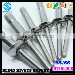 FACTORY HIGH QUALITY STRUCTURAL INTER-LOCK RIVETS thumbnail-3