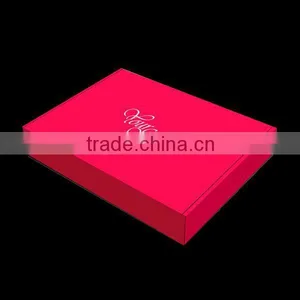 Apparel Industrial Use and Corrugated Board Paper Type Pink Shipping Boxes thumbnail-1