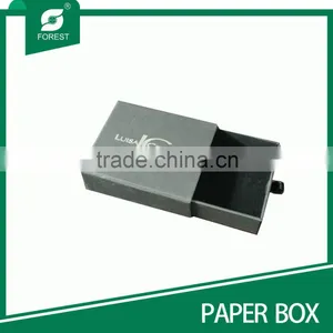 Quality Paper Drawer Box Grey Cardboard Box for Wholesaler thumbnail-1