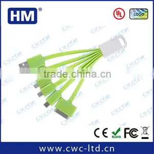 Best Promotion Gift 5 in 1 Multi Charging Cable With UL Certification thumbnail-6