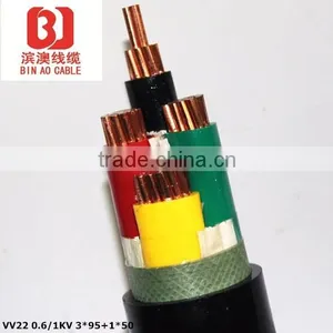 Underground Cable Steel Tape Armoured Copper Core PVC Insulation Electric Cable thumbnail-1