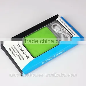 Trending Hot Products 2016 Custom Logo Printing High Quality Mobile External Battery Pack Power Bank Usb Charger Supplier's Choice thumbnail-6