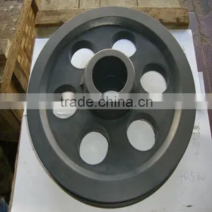 Tower Crane Guide Rope Pulley 415mm thumbnail-1