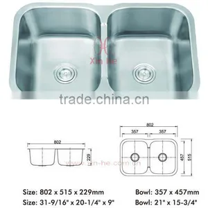 Cheap Stainless Steel Undermount Foot Wash Sink thumbnail-1