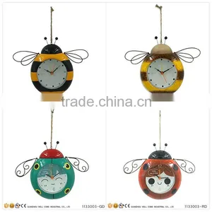 Resin Wall Mounted Clock Honey Bee Decorations thumbnail-2