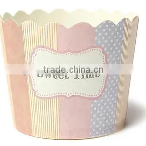 15oz 450ML Custom Printed Disposable Ice Cream Paper Cups With Plastic Spoon and Lids thumbnail-2