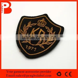 Factory Price Embroidered Football Team Iron on Patch thumbnail-2