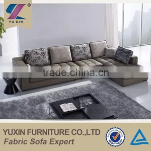 Medium Sized Grey Green Genuine Leather Sofa/synthetic Leather Sofa Quality Choice thumbnail-1