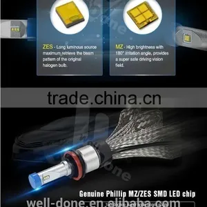 Aviation Aluminium G60 P-hilip New h4 Led Headlight Bulb thumbnail-2