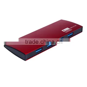 Super Slim 4 Ports USB 3.0 Hub Support 1 TB thumbnail-5