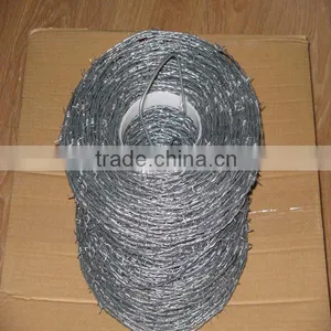 China Galvanized Barbed Wire( Factory Hot Sell! ISO9001) thumbnail-1