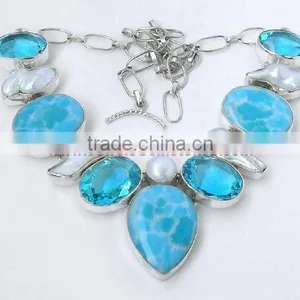 Pearl Necklece, Wholesale Silver Jewelry, Free Jewelry Samples thumbnail-1