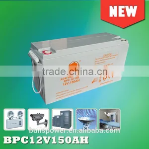 Nominal Voltage PV Battery 12v 150ah Ups Power Valve Regulated Lead-acid Battery thumbnail-1