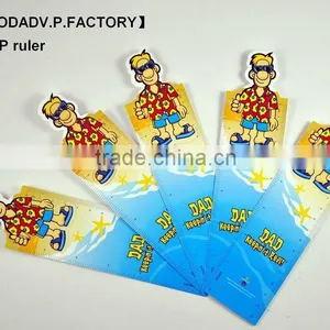 Multifunction Cartoon Plastic Pvc Bookmark Ruler thumbnail-1