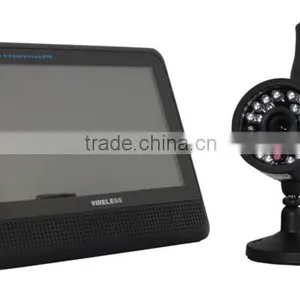 7 Inch TFT LCD Digital Wireless 300m Transmitting 4CH DVR Security System P2 Video Baby Monitor thumbnail-4