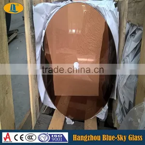 Golden Brown Tinted Tempered Glass thumbnail-1