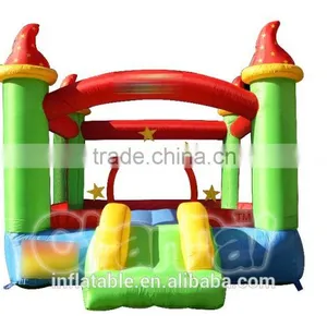 Indoor Cheap Home Use Kids Inflatable Bouncer Castle, Air Bouncer Inflatable Trampoline thumbnail-1