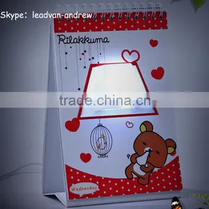 Custom USB Page By Page Lamp Desk Table Lamp LED Night Light thumbnail-4