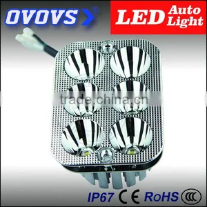 Ovovs Super Bright Square 12v 18w Led Headlight Motorcycle Interior/flashing/spotlight thumbnail-3