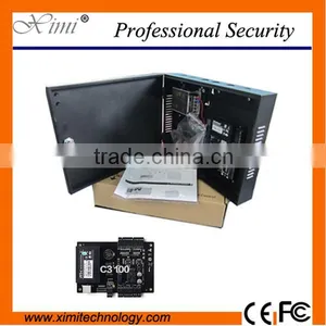 C3-100 Package A 1 Door Access Control Panel Door Access Controller Wiegand Access Control Board With Power Supply Metal Box Supplier's Choice thumbnail-2