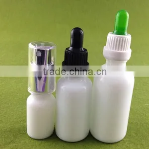 White Glass Bottle Childproof Cap/ White Glass Pipette Dropper Bottles /white Glass Euro Dropper Bottles thumbnail-6