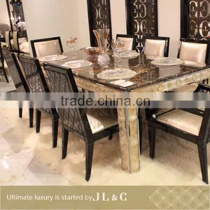 JT14-02 Dining Table From JL&C Luxury Home Furniture Latest Design (China Supplier) thumbnail-3
