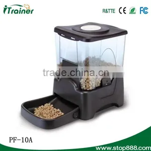 Make Battery-powered Automatic Pet Feeder Dog and Cat Bowls Feeder Electric PF-10A thumbnail-1