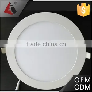 12W LED Ultrathin Round Cool White LED Panel Light thumbnail-2