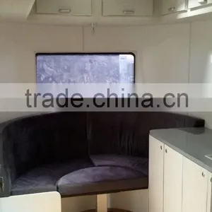 2 Horse Trailer Angle Float Camper Trailer thumbnail-3