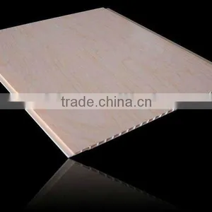High Glossy Wood Grain Wall Panel thumbnail-1