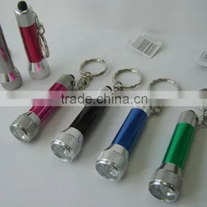 Mini Led Flash Torch Light With Keychain thumbnail-1