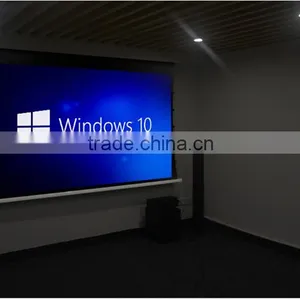 Luxury Tab Tension Projection Screen With Soft Matte White Fabric 12 Inch 16:9 thumbnail-3