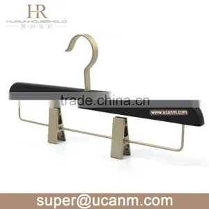 HRW-G355GV Luxury Black Color Lotus Wood Pant Hanger thumbnail-1