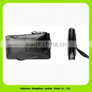 15714 Brand RFID Wallet Real Leather RFID Blocking Travel Wallet Men thumbnail-5