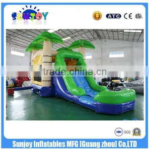 2016 Hot Sale Inflatable Palm Tree Castle Slide High Quality Combo thumbnail-4