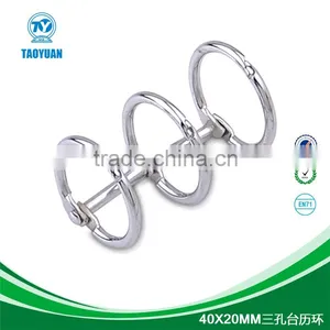 India Hot Sale 7 Ring Vinyl Binders, Comb Binder Clip, Plastic Binder Clip thumbnail-6