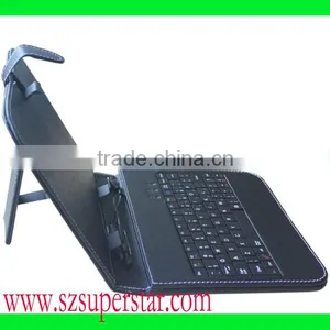 Leather Case Keyboard for Tablet pc 8inch thumbnail-1