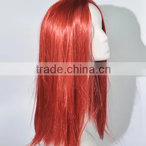Red Full Lace Synthetic Long Straight Hair WigN304 thumbnail-2