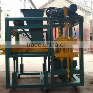 QTJ4-25 Cement Paver Block Making Machine Production Line/automatic Concrete Block Machine thumbnail-4