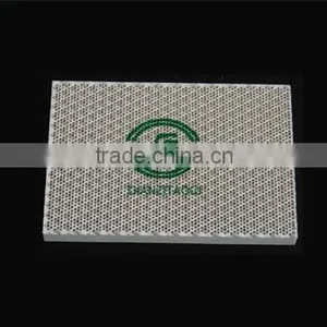 High Quality Honeycomb Infrared Ceramic Plates for Infrared Gas Burner, Cordierite Catalytic Infared Ceramic Plague 132x92x13mm thumbnail-2