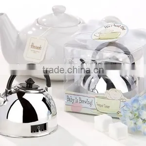"Its About Time Is Brewing" Teapot Timer Baby Shower Favor thumbnail-1