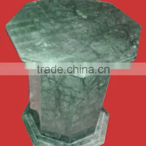 Green Marble Table Base and Pedestal thumbnail-1