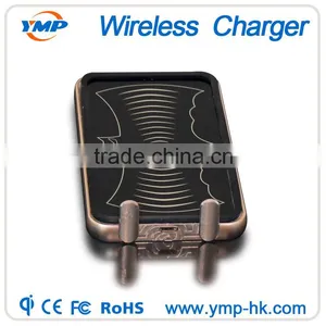 Aluminum Magnetic Car Cell Phone Wireless Charger thumbnail-1