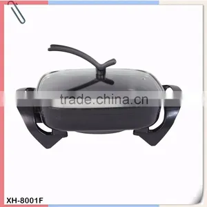Non-stick Aluminium Square Electric Skillet thumbnail-1
