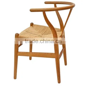 Hans Wegner Solid Wood Design Dining Wishbone Y Chair thumbnail-5
