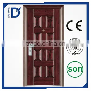 New Residential Foam Filling Steel Door Security Door thumbnail-6