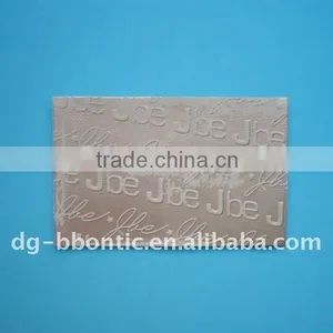 2016 Custom Embossed Leather Label thumbnail-2