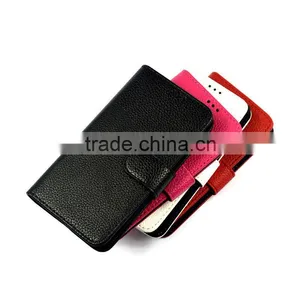 Classical Litchi Pattern PU Leather Wallet Case For Huawei P8 thumbnail-6