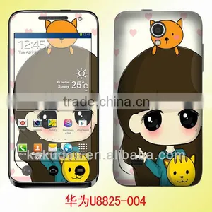 Skin Stickers for Huawei U8825 Decal Cover for Cartoon Girl Full Body Skin thumbnail-1